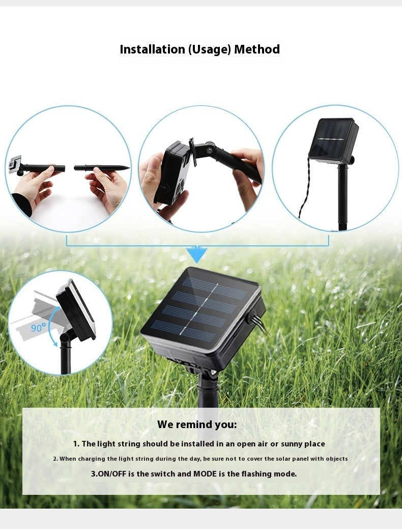 Connectable Outdoor LED Bulb String Lights - Warm Glow, Indoor & Covered Outdoor Use