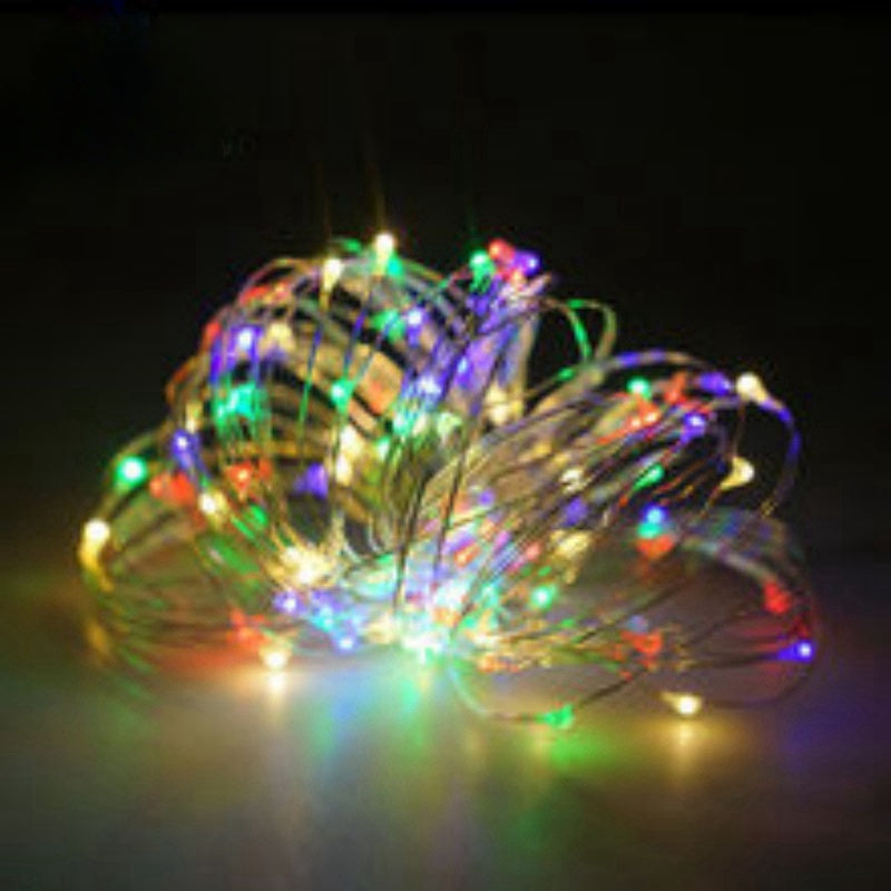 USB LED Fairy String Lights - Copper Wire, 10M/20M, 100-200 LEDs, Party & Christmas Decor
