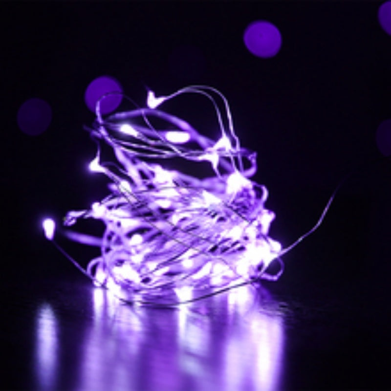 USB LED Fairy String Lights - Copper Wire, 10M/20M, 100-200 LEDs, Party & Christmas Decor