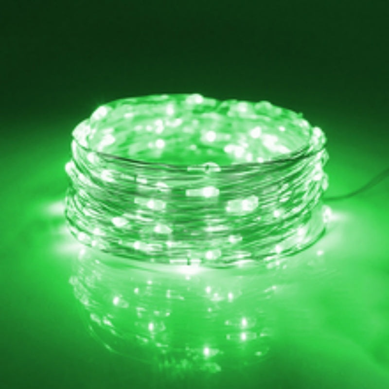 USB LED Fairy String Lights - Copper Wire, 10M/20M, 100-200 LEDs, Party & Christmas Decor
