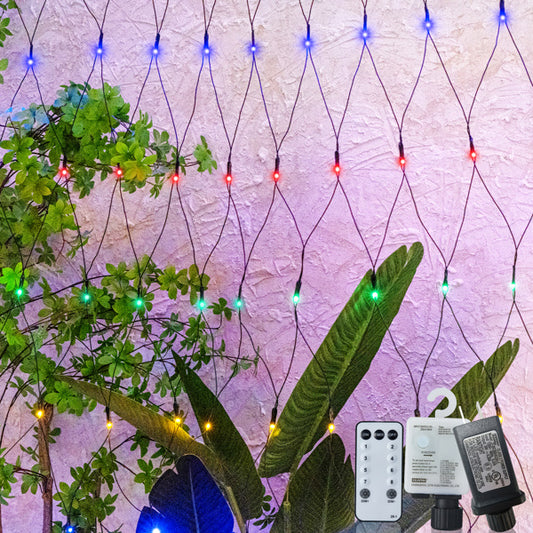 360 LED Curtain Fairy Lights - 3x2M Christmas Lights with Remote | Indoor & Outdoor Decoration