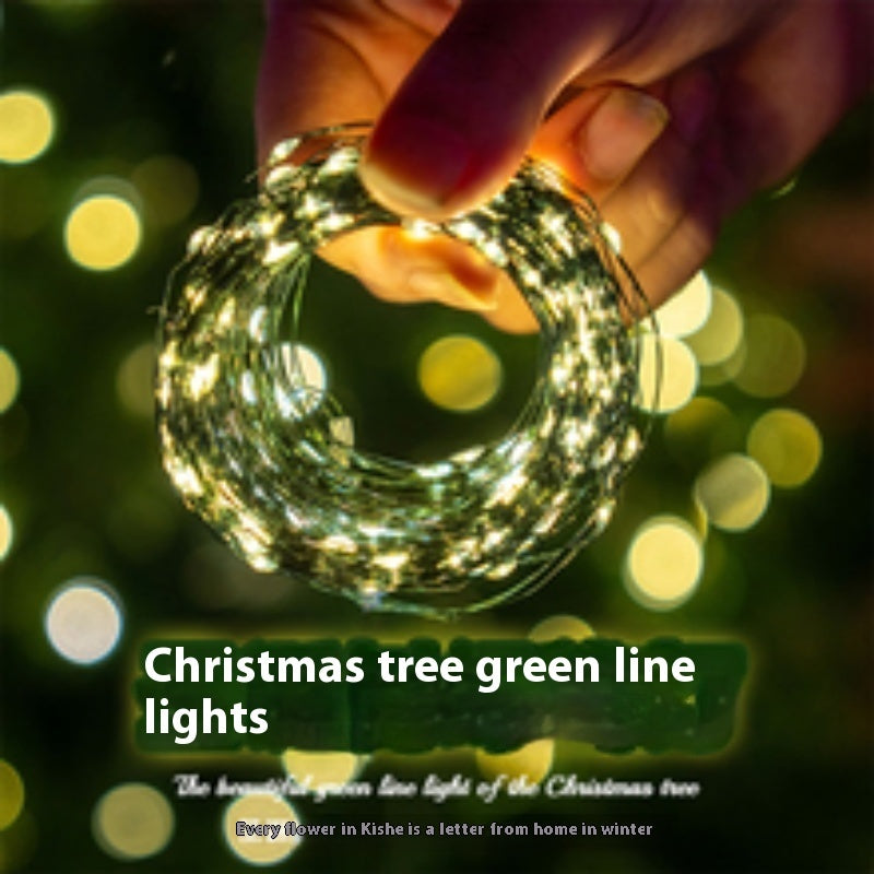 USB LED Fairy String Lights - Copper Wire, 10M/20M, 100-200 LEDs, Party & Christmas Decor