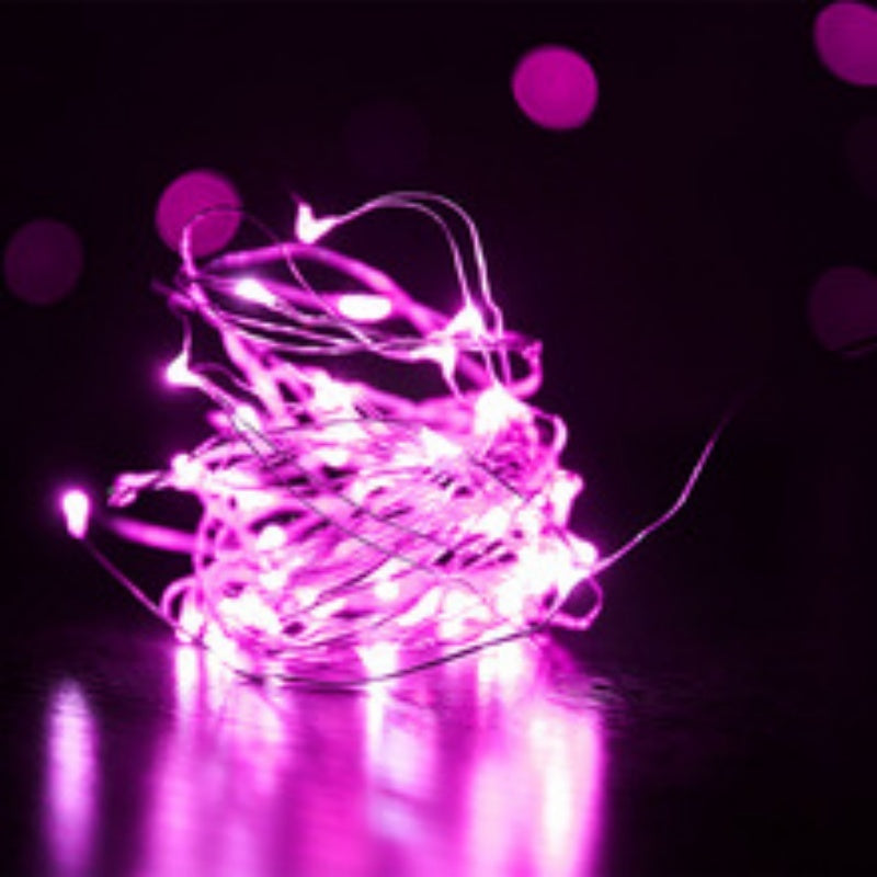 USB LED Fairy String Lights - Copper Wire, 10M/20M, 100-200 LEDs, Party & Christmas Decor